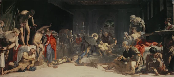St. Roch Curing the Plague